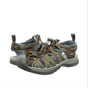 Keen Womens Whisper Outdoor Hiking Comfort Fisherman Sandals Flats shoes sz 11